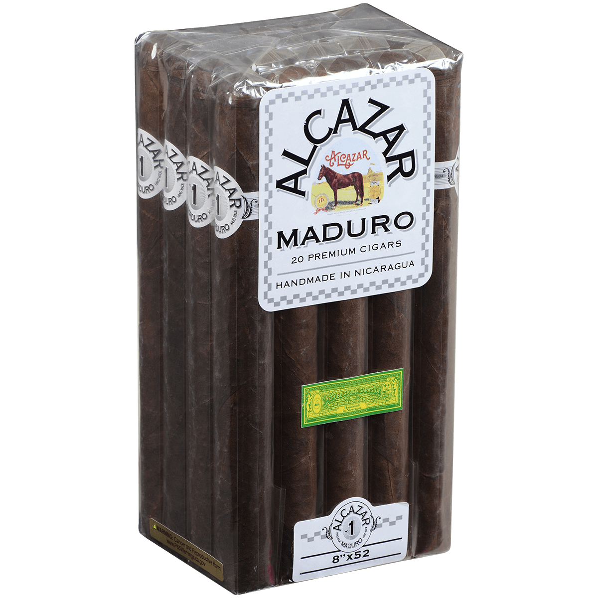 Alcazar Maduro #1 20 Ct. Bundle 8.00X52
