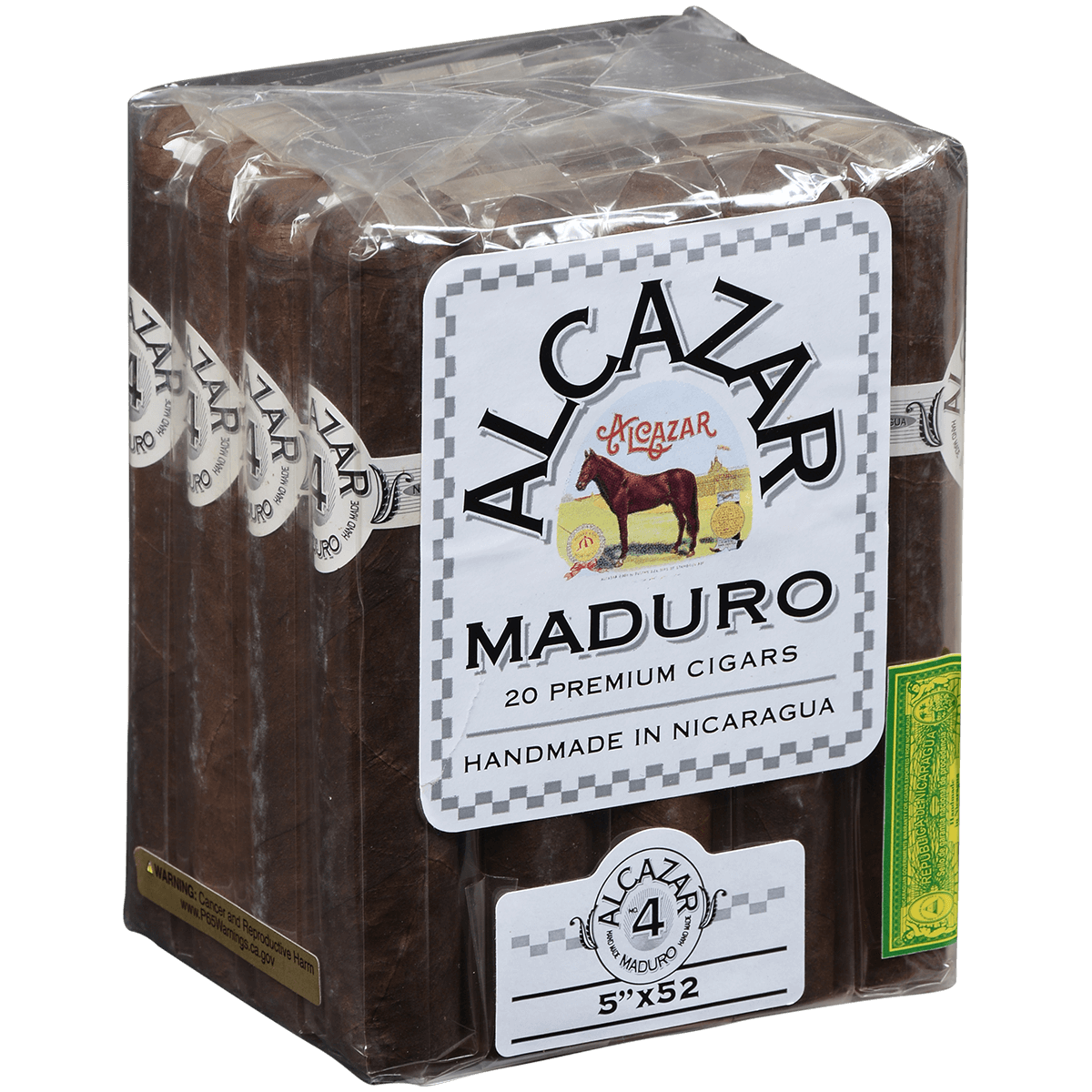 Alcazar Maduro #4 20 Ct. Bundle 5.00X52