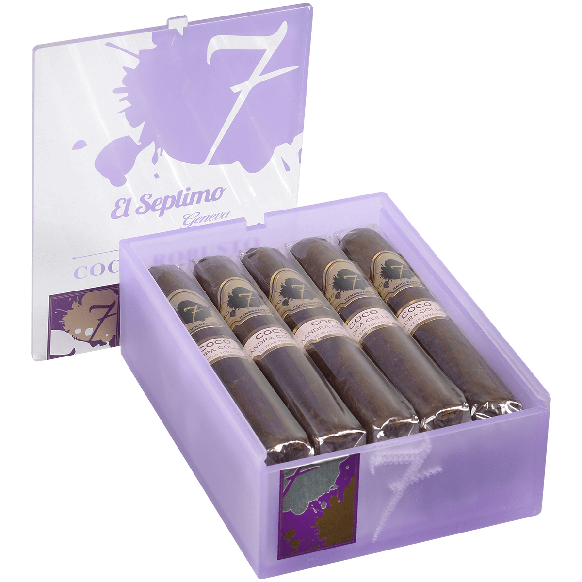 El Septimo Alexandra Collection Coco Robusto 10 Ct Bx 5.25X53