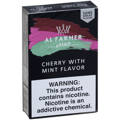 Al Fakher Hookah Tobacco Cherry With Mint 10-50 Carton