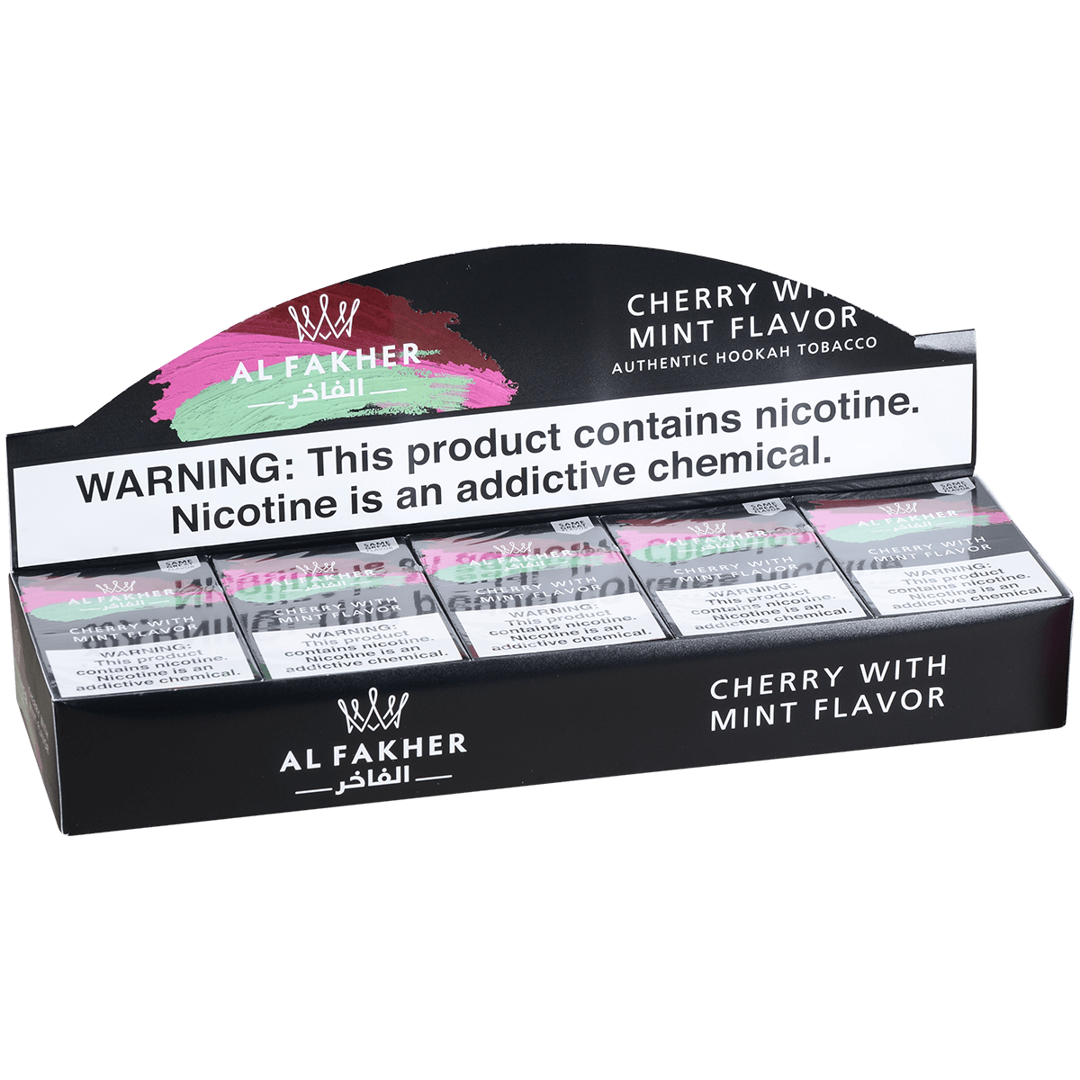 Al Fakher Hookah Tobacco Cherry With Mint 10-50 Carton