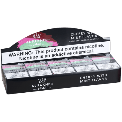 Al Fakher Hookah Tobacco Cherry With Mint 10-50 Carton
