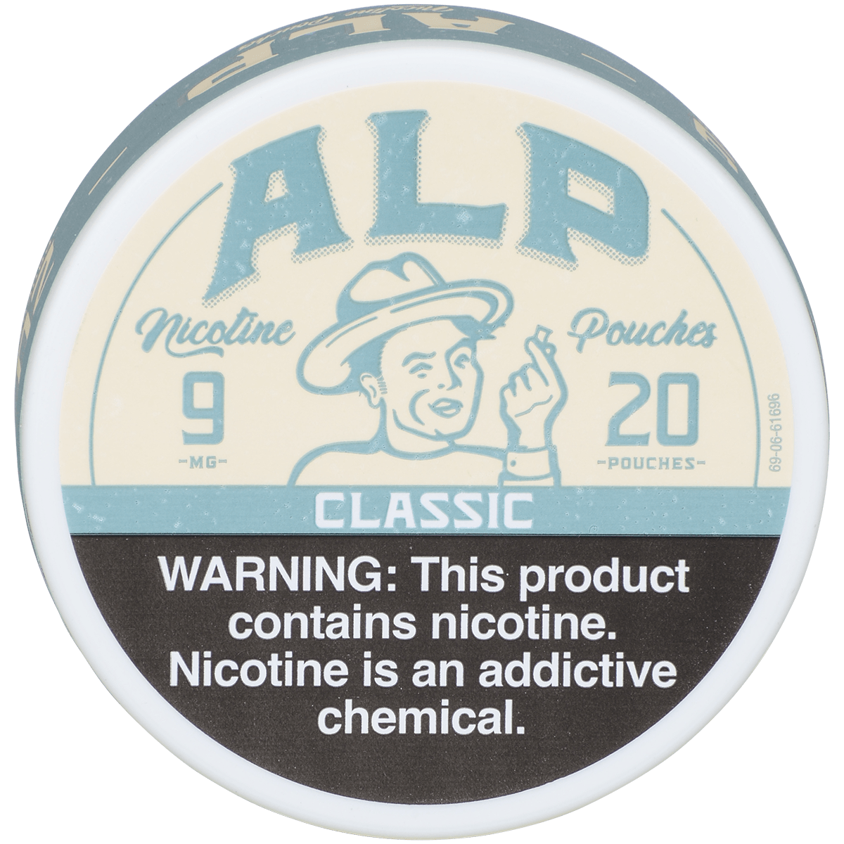 Alp Nicotine Pouches Classic 9 Mg 1/5 Tins