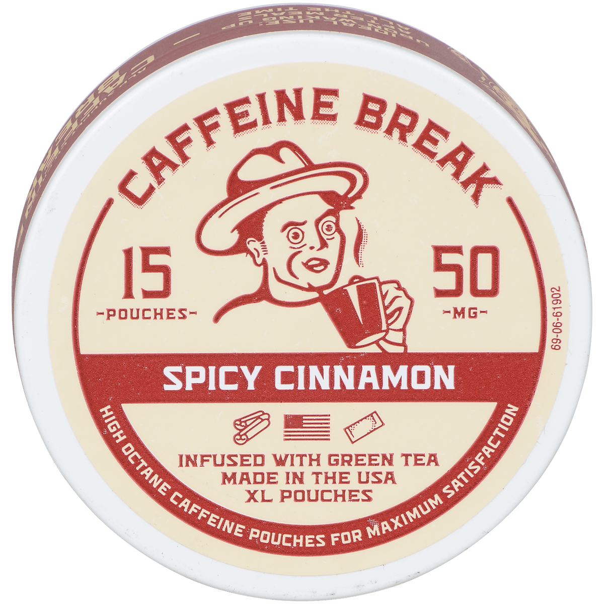 Alp Caffeine Break Spicy Cinnamon 50 Mg 1/5