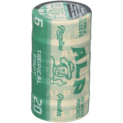 Alp Nicotine Pouches Tropical Fruit 6 Mg 1/5 Tins