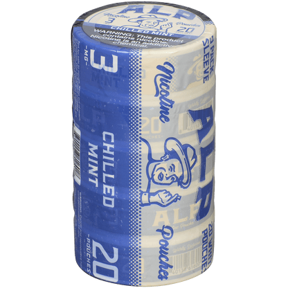 Alp Nicotine Pouches Chilled Mint 3 Mg 1/5 Tins