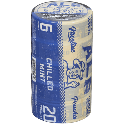 Alp Nicotine Pouches Chilled Mint 6 Mg 1/5 Tins
