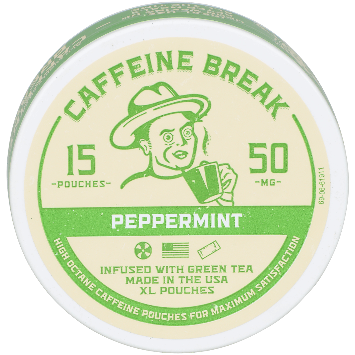 Alp Caffeine Break Peppermint 50 Mg 1/5