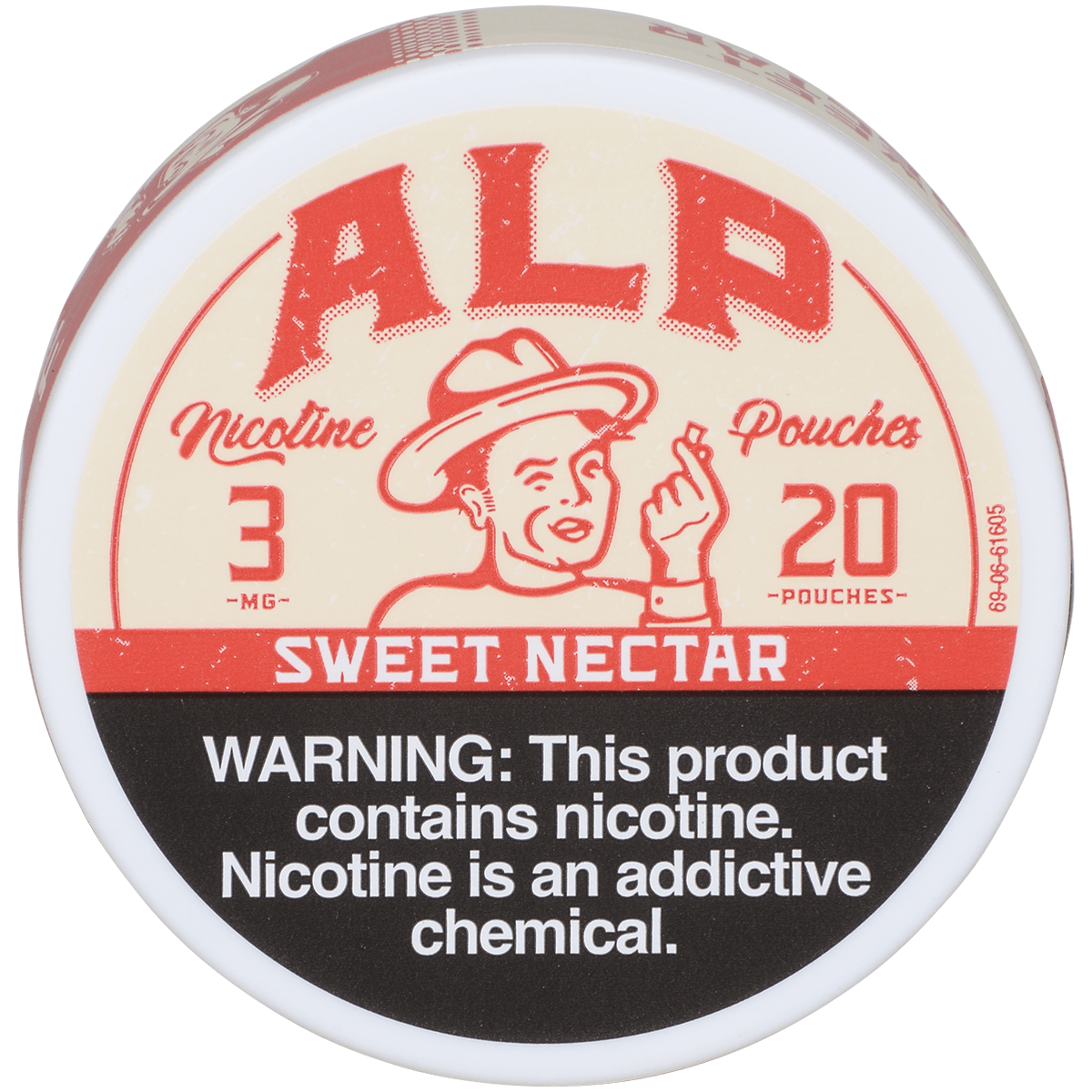 Alp Nicotine Pouches Sweet Nectar 3 Mg 1/5 Tins
