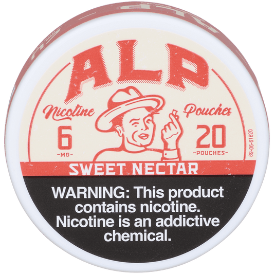 Alp Nicotine Pouches Sweet Nectar 6 Mg 1/5 Tins