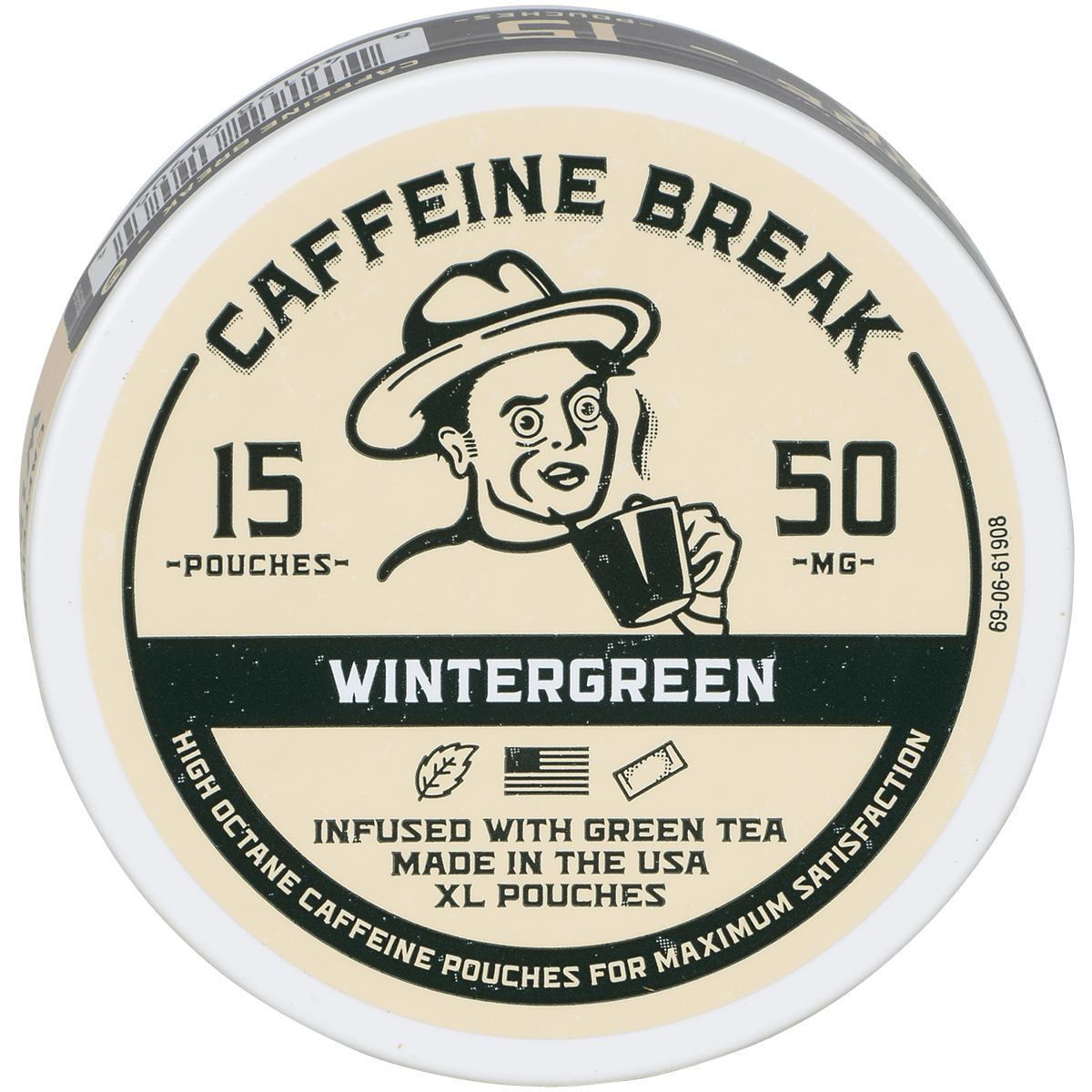 Alp Caffeine Break Wintergreen 50 Mg 1/5