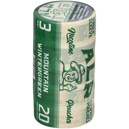 Alp Nicotine Pouches Mountian Wintergreen 3 Mg 1/5 Tins