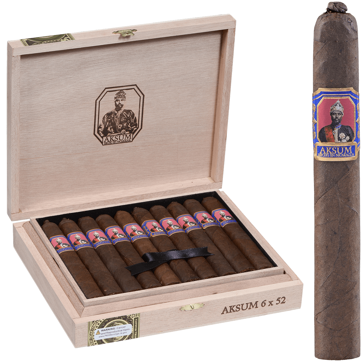 Foundation Aksum Toro Maduro 10ct Box 6x52