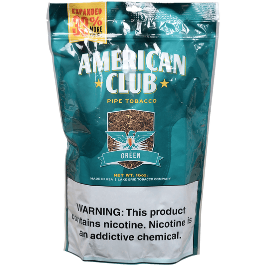 American Club Bag Tobacco Green 16 Oz