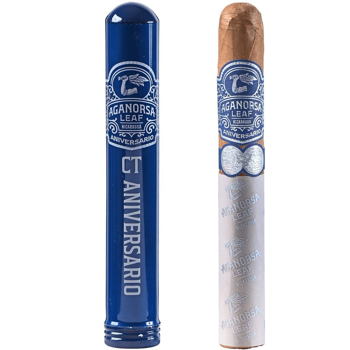 AGANORSA LEAF ANIVERSARIO CT TORO TUBO 10 CT.  6x52
