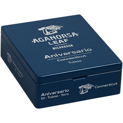 AGANORSA LEAF ANIVERSARIO CT TORO TUBO 10 CT.  6x52