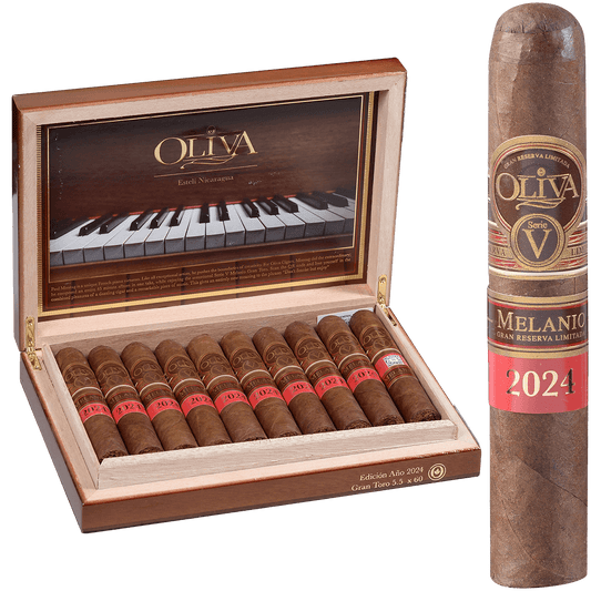 Oliva Gift Set Tove270 Ano 2024 Toro Grande 10Ct Box