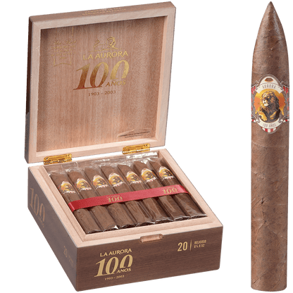 La Aurora 100 Anos Belicoso Corojo 6.25X52 20Ct Box