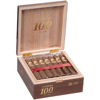 La Aurora 100 Anos Belicoso Corojo 6.25X52 20Ct Box