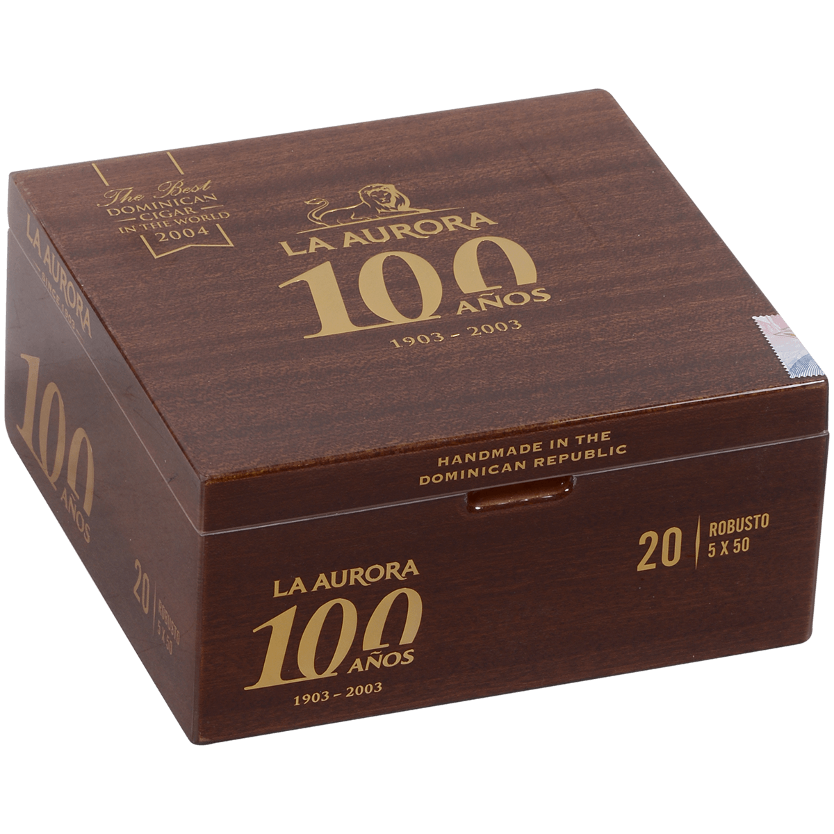 La Aurora 100 Anos Robusto Corojo 5X50 20 Ct Box