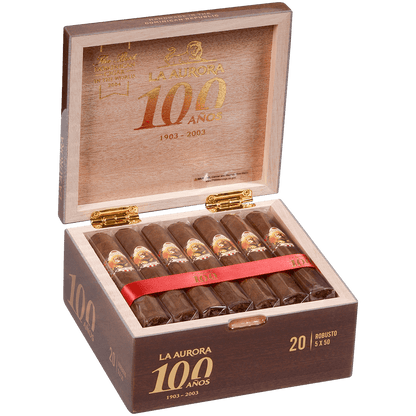 La Aurora 100 Anos Robusto Corojo 5X50 20 Ct Box