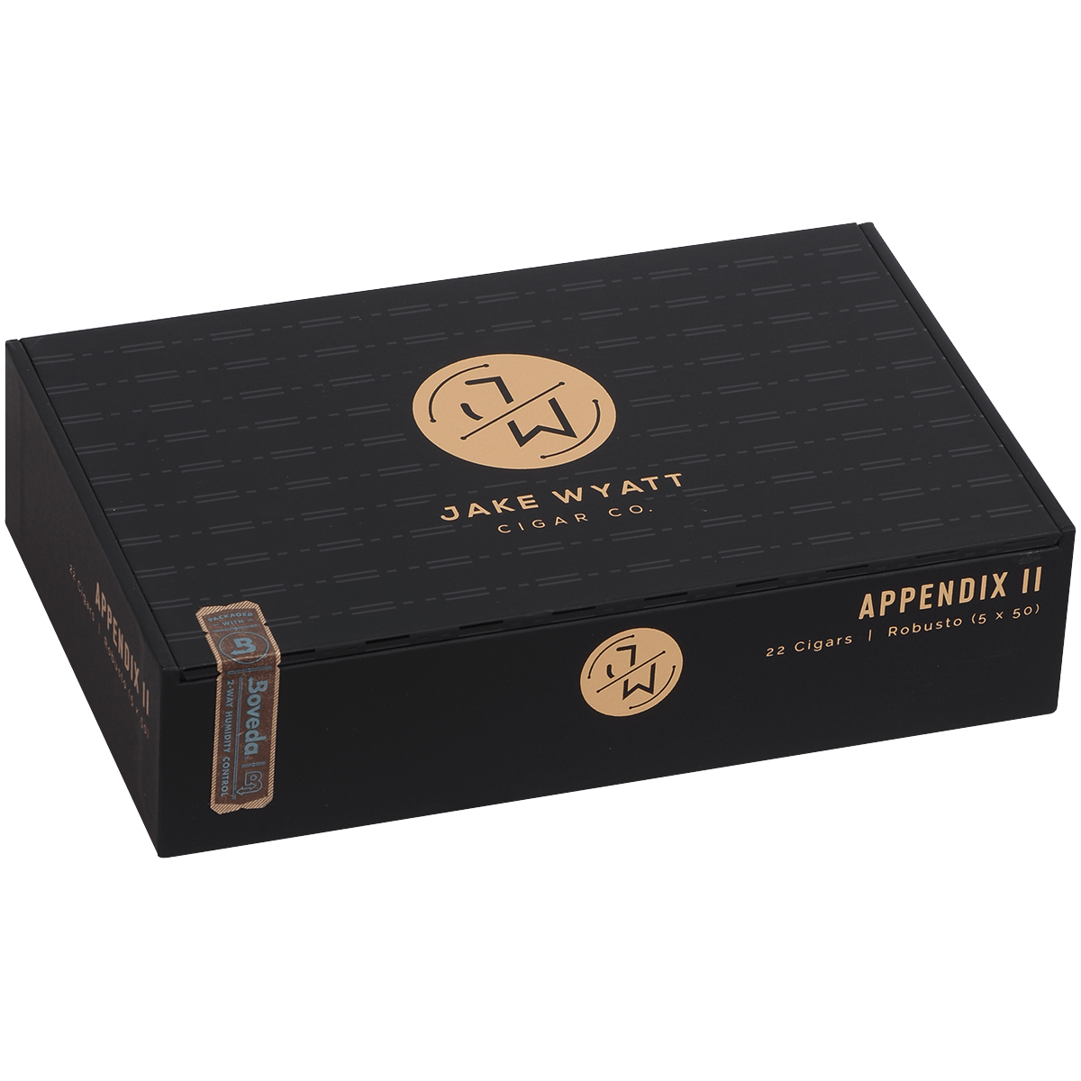Jake Wyatt Gourmet Collection Appendix Ii Robusto Connecticut 22 Ct. Box 5.00X50