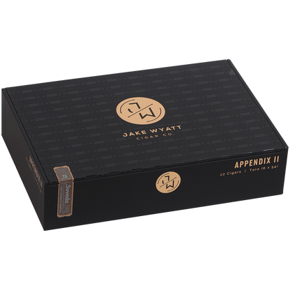 Jake Wyatt Gourmet Collection Appendix Ii Toro Connecticut 22 Ct. Box 6.00X54