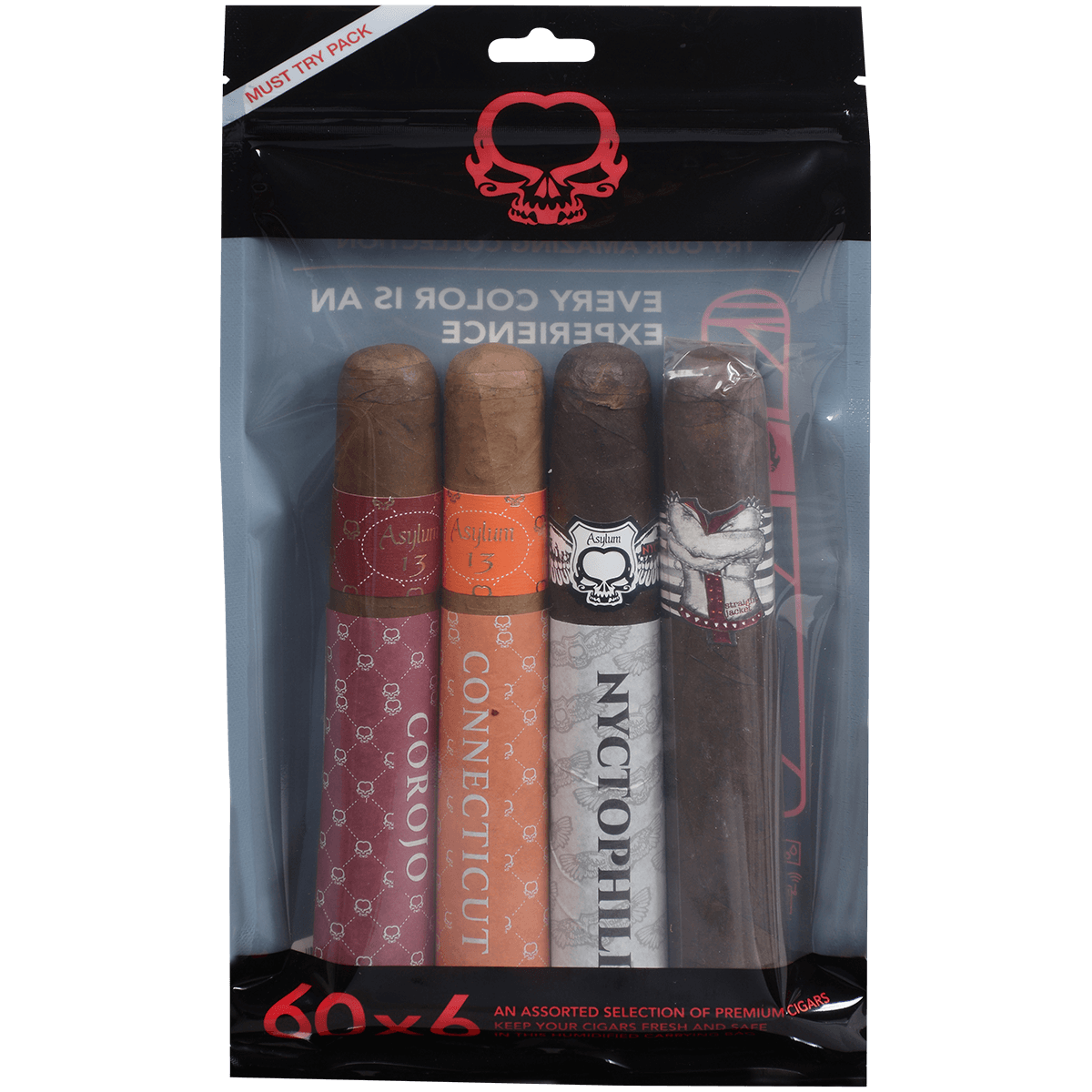 Asylum Connecticut Nyctophilia Straight Jacket 5/4 Fresh Packs