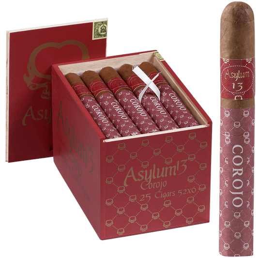 Asylum Authentic Corojo 25 Ct. Box 6 X 52