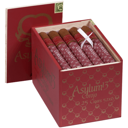 Asylum Authentic Corojo 25 Ct. Box 6 X 52