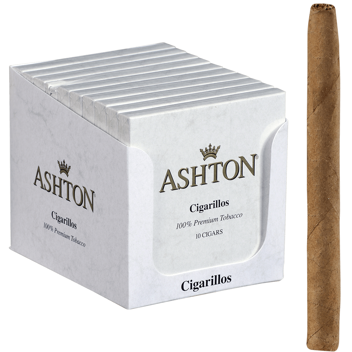 Ashton Cigarillos 10/10 Packs 4.25X32