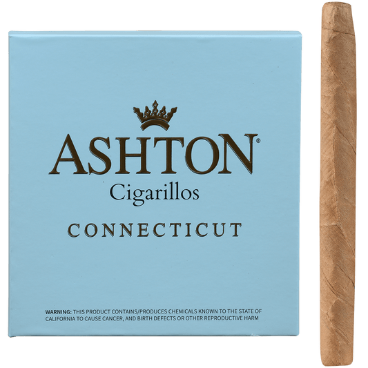 Ashton Cigarillos Connecticut 10/10 Packs 4.25X32