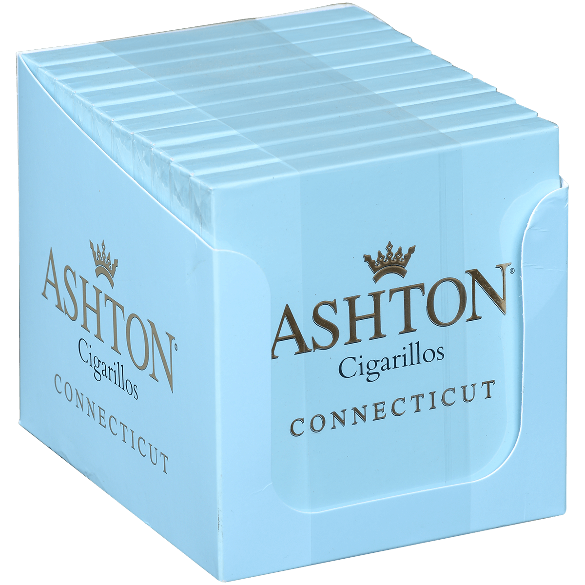 Ashton Cigarillos Connecticut 10/10 Packs 4.25X32
