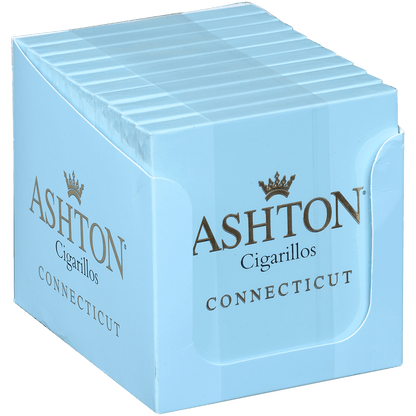 Ashton Cigarillos Connecticut 10/10 Packs 4.25X32