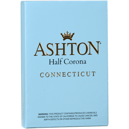 Ashton Classic Half Corona Connecticut 10/5 Packs 4.12X37