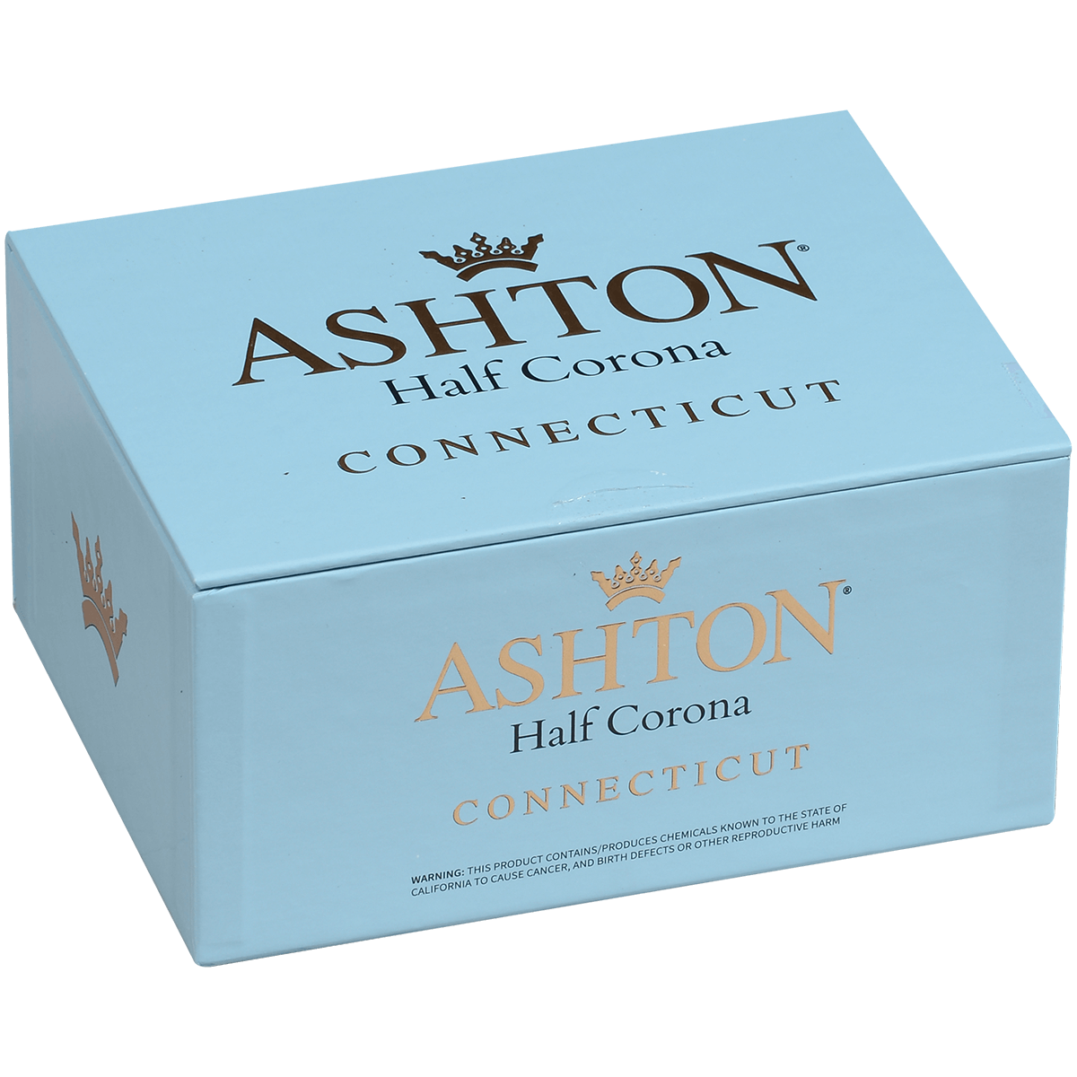 Ashton Classic Half Corona Connecticut 50 Ct. Box 4.12X37