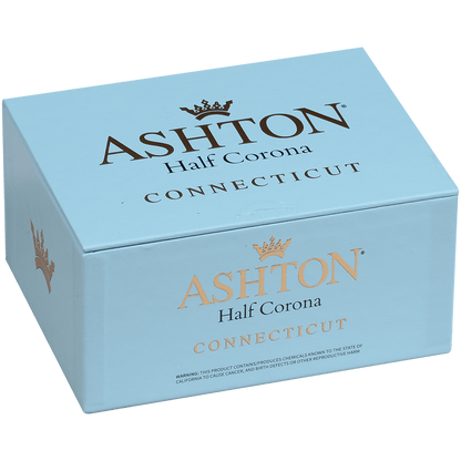 Ashton Classic Half Corona Connecticut 50 Ct. Box 4.12X37