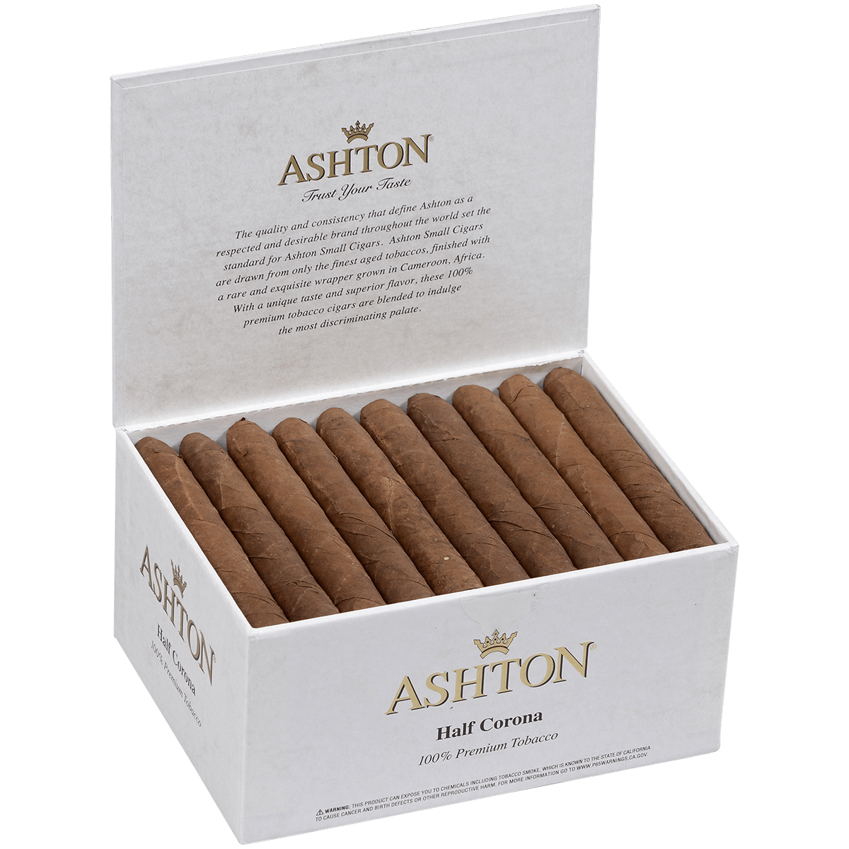 Ashton Classic Half Corona 50 Ct. Box 4.12X37