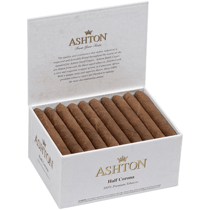 Ashton Classic Half Corona 50 Ct. Box 4.12X37