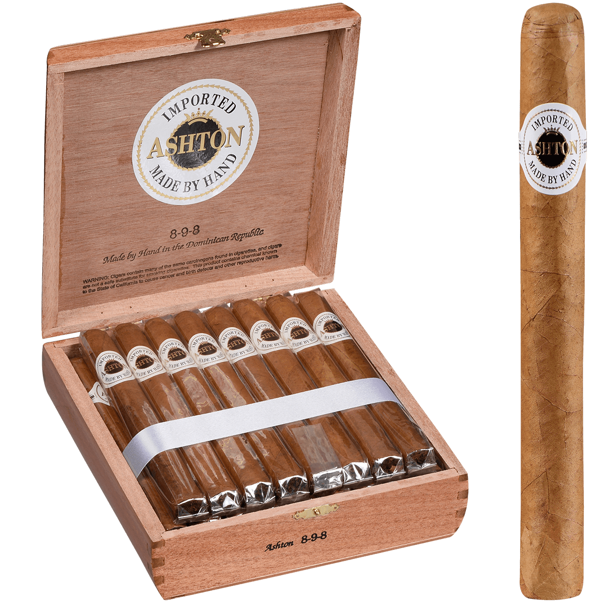 Ashton Classic 898 25 Ct. Box 6.50X44