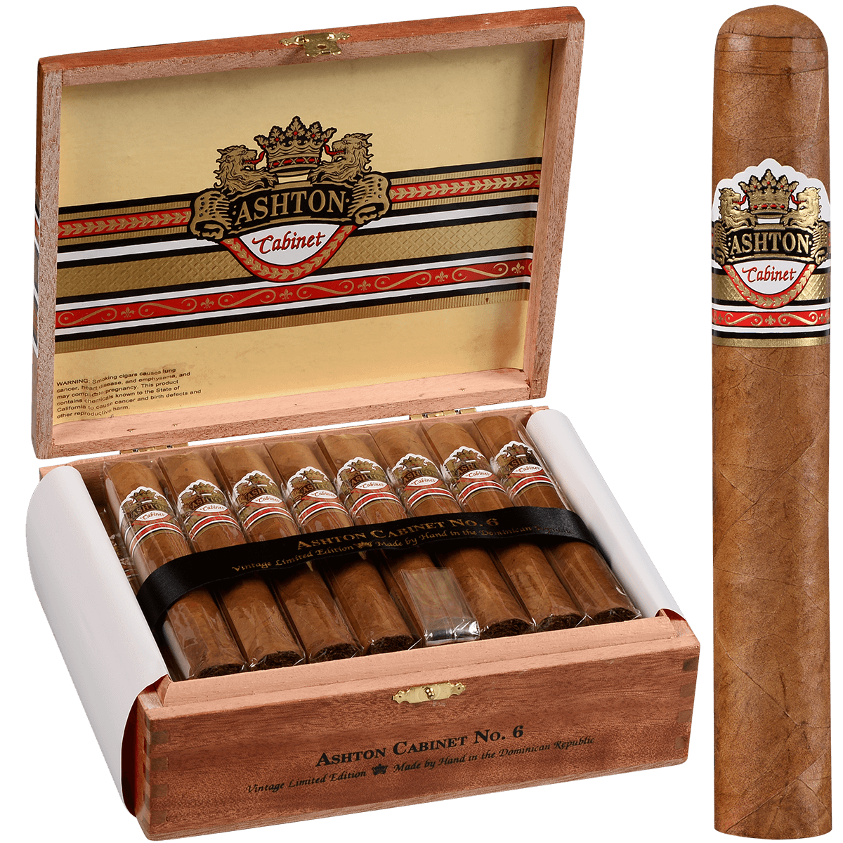 Ashton Cabinet #6 25 Ct. Box 5.50X52