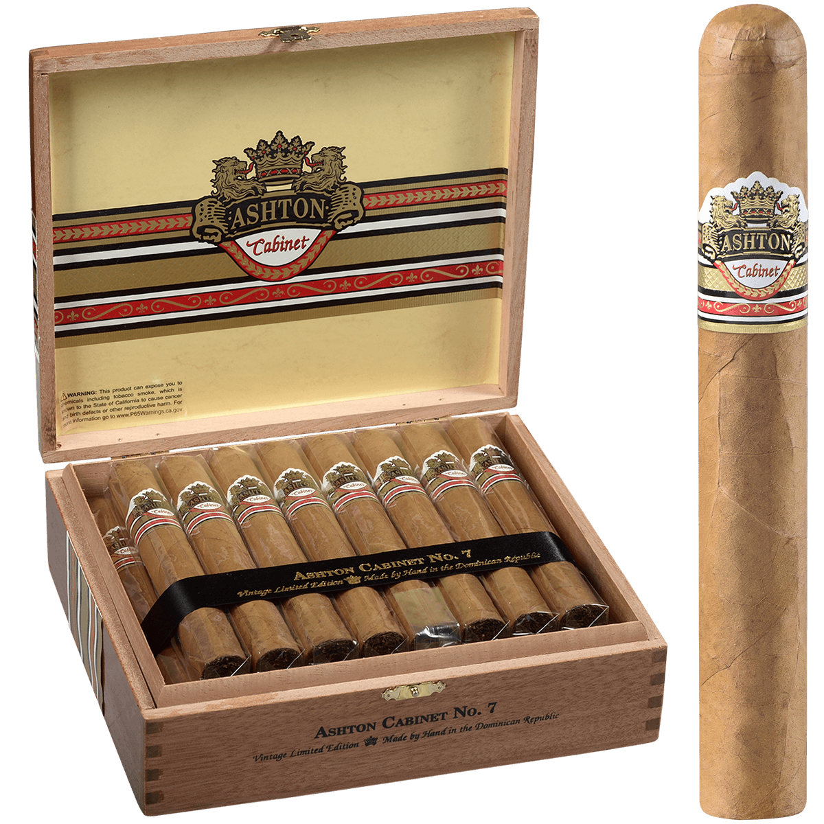 Ashton Cabinet #7 25 Ct. Box 6.25X52