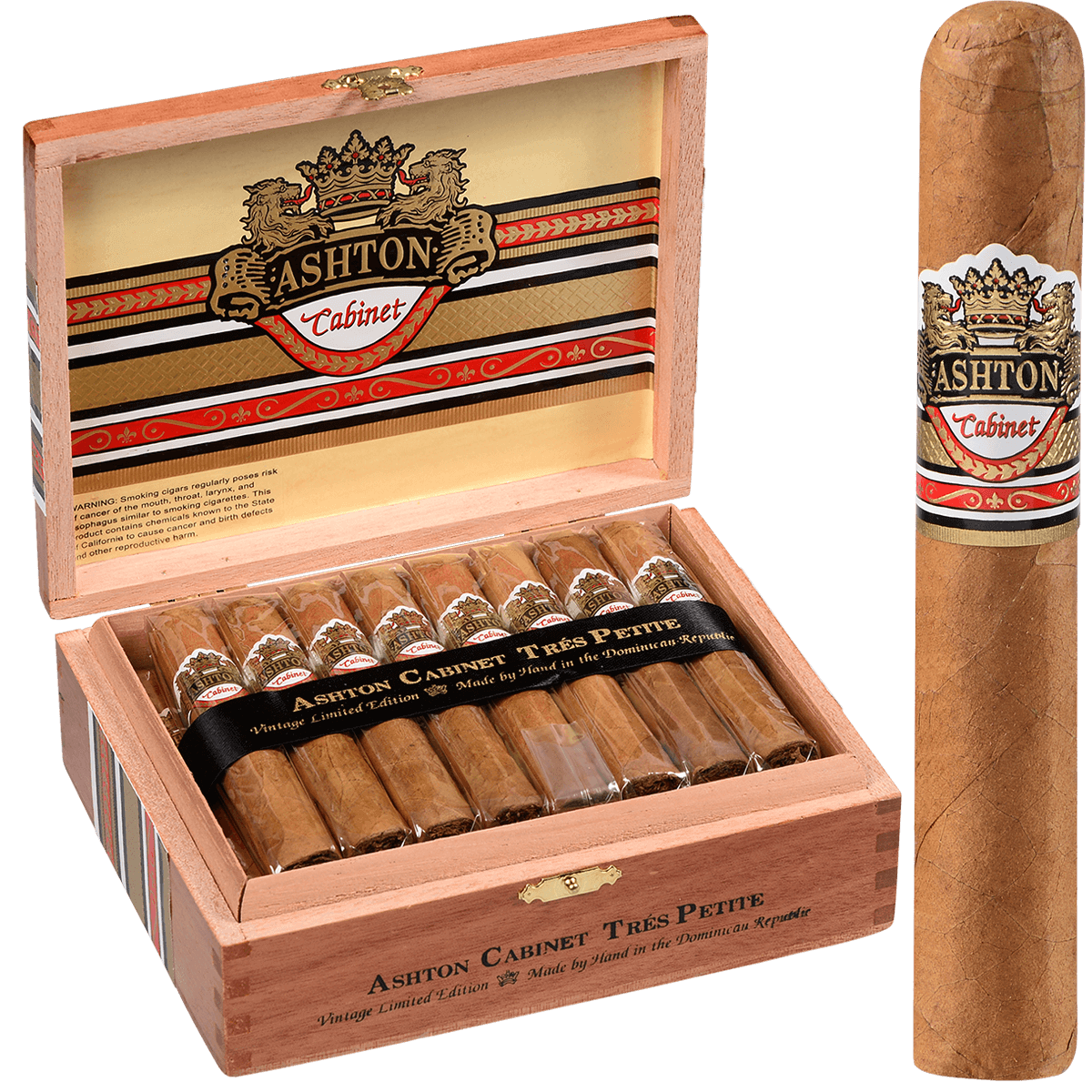 Ashton Cabinet Tres Petite 25 Ct. Box 4.38X42