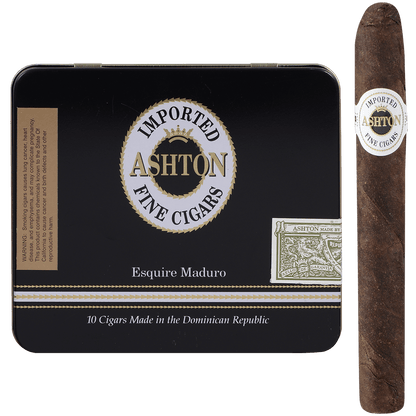 Ashton Esquire Maduro 10/10 Tins 4.25X32