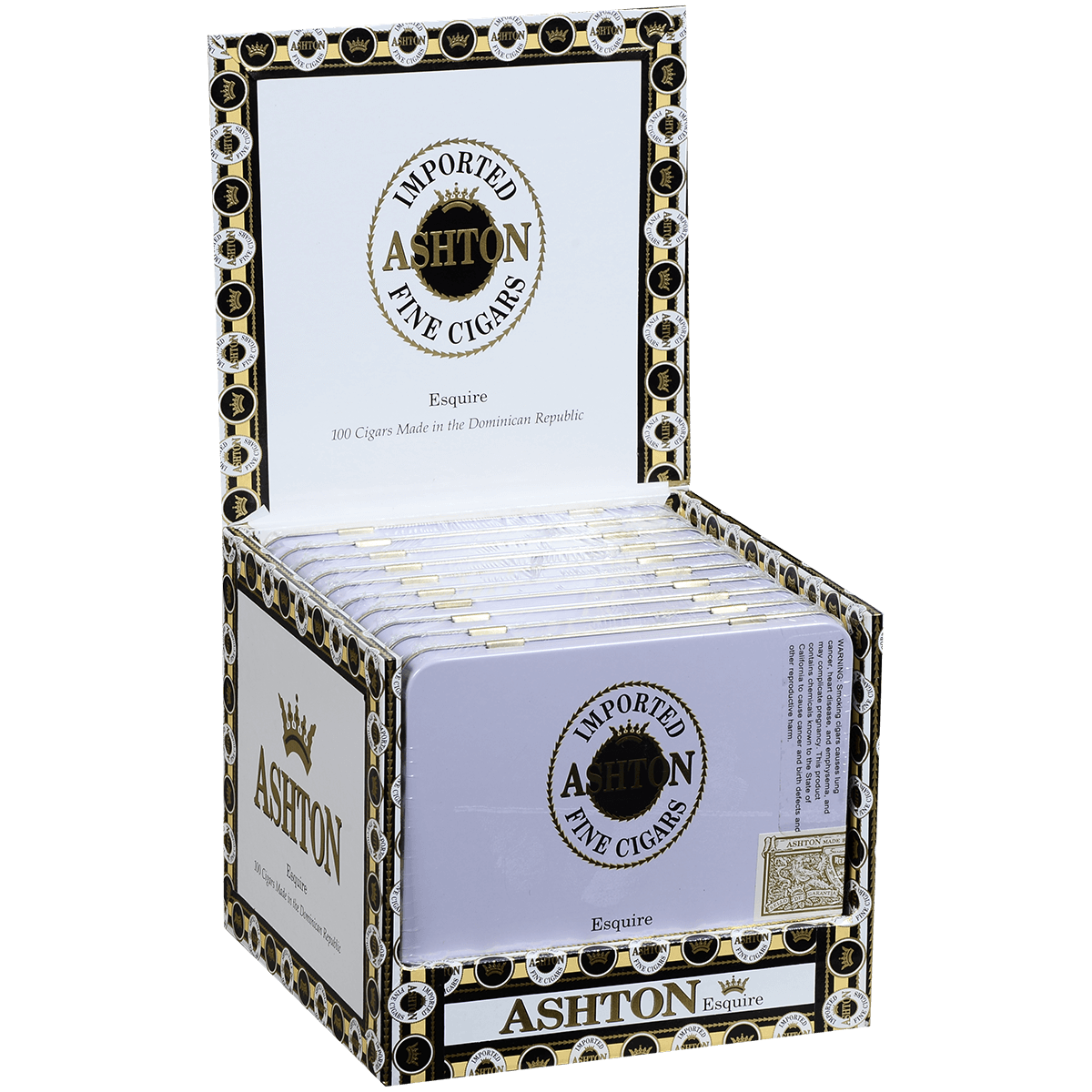 Ashton Esquire Natural 10/10 Tins 4.25X32