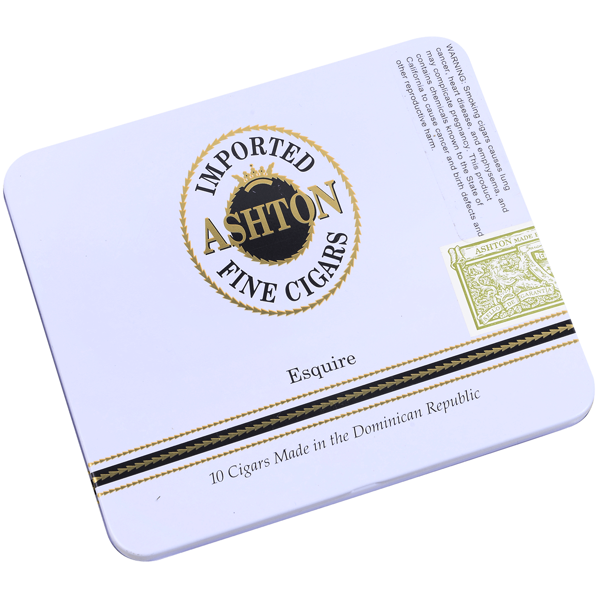 Ashton Esquire Natural 10/10 Tins 4.25X32