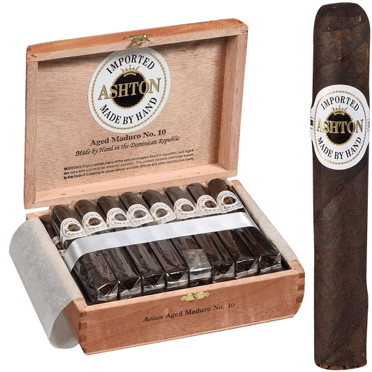 Ashton Aged Maduro #10 25 Ct. Box 5.00X50