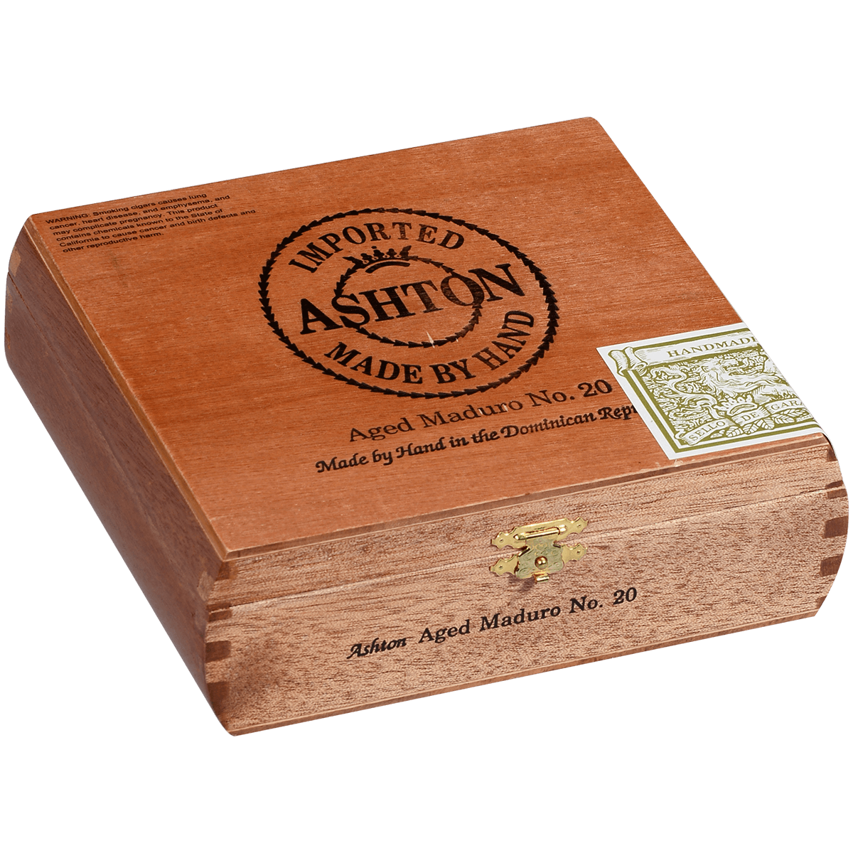 Ashton Aged Maduro #20 25 Ct. Box 5.50X44