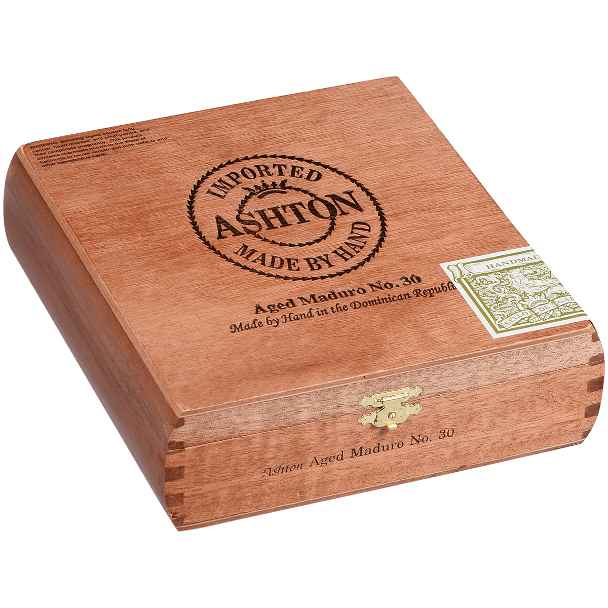 Ashton Aged Maduro #30 25 Ct. Box 6.75X44