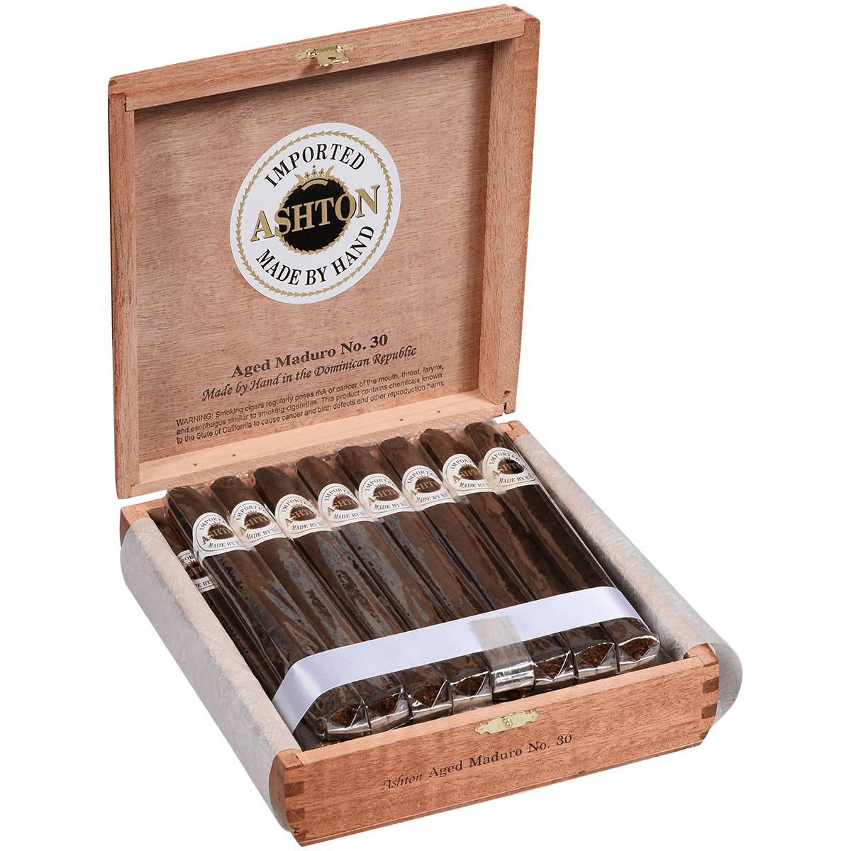 Ashton Aged Maduro #30 25 Ct. Box 6.75X44